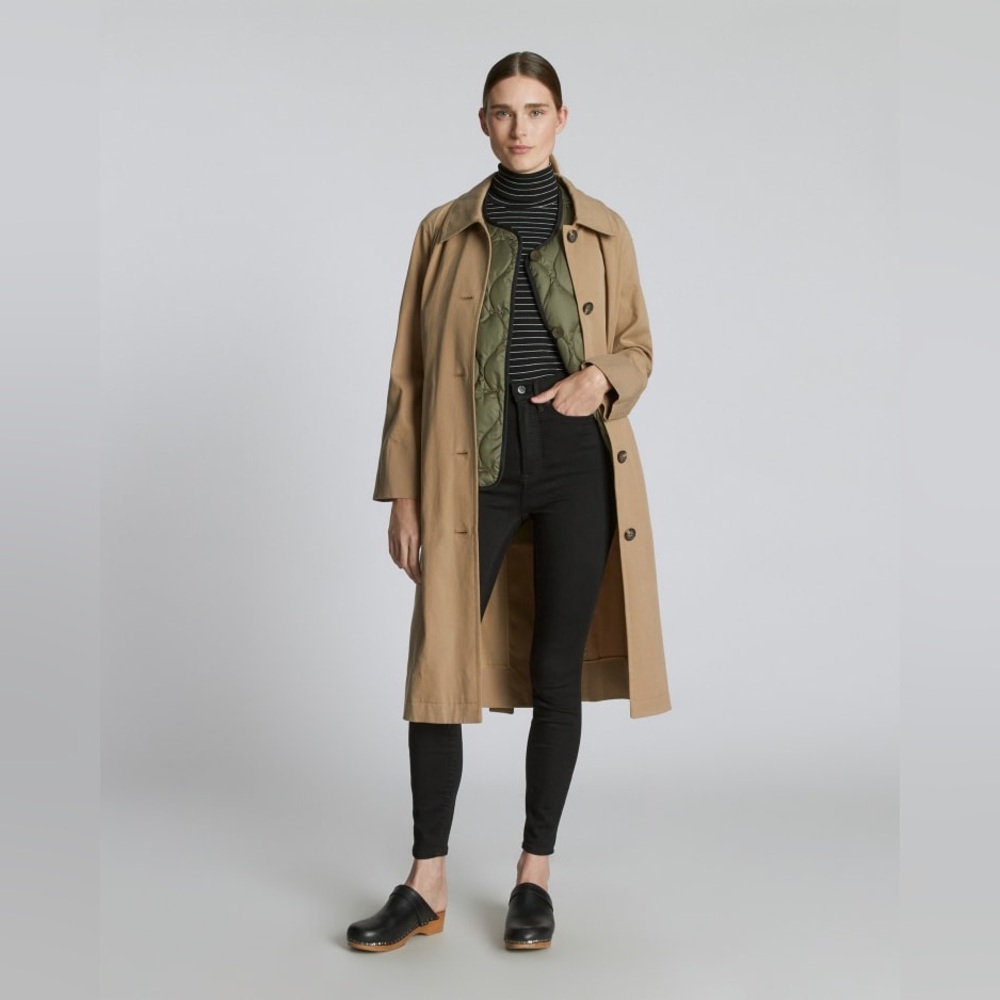 Everlane the way high skinny Jean in black ash